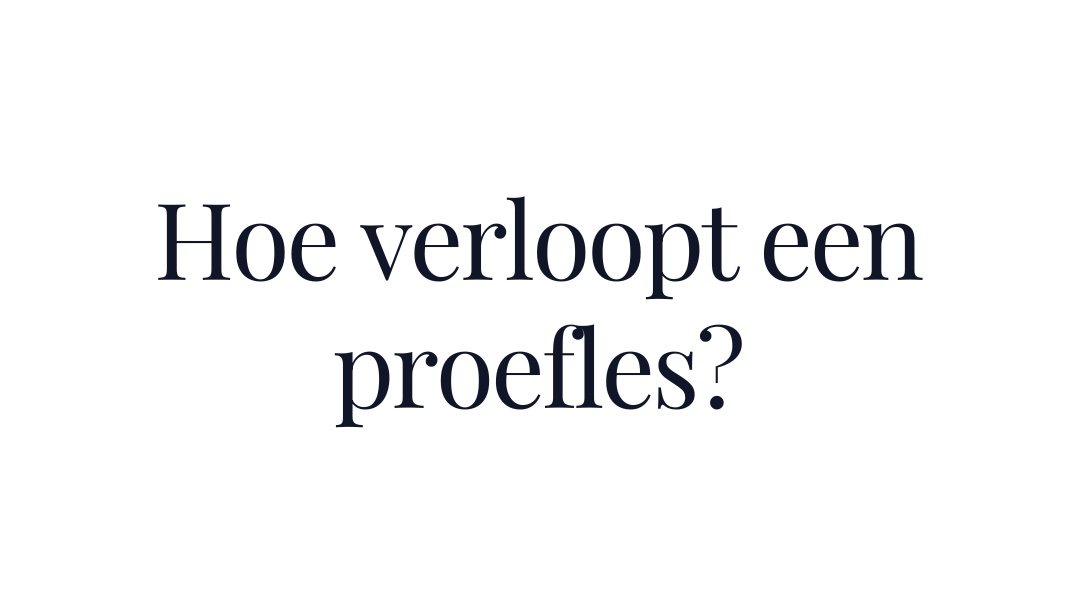 Hoe verloopt een proefles bij Autorijschool Car-in?
